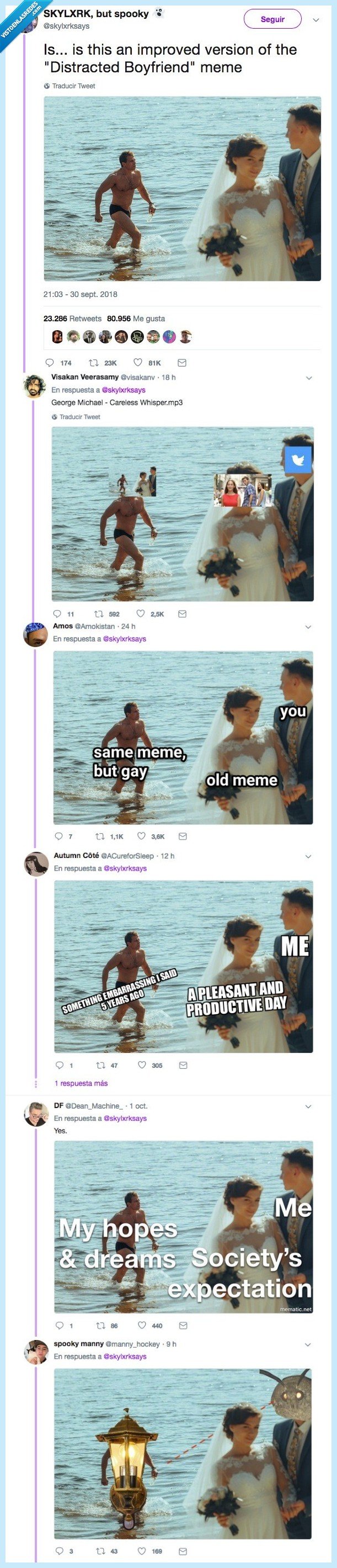 meme,novio,distraido,socorro