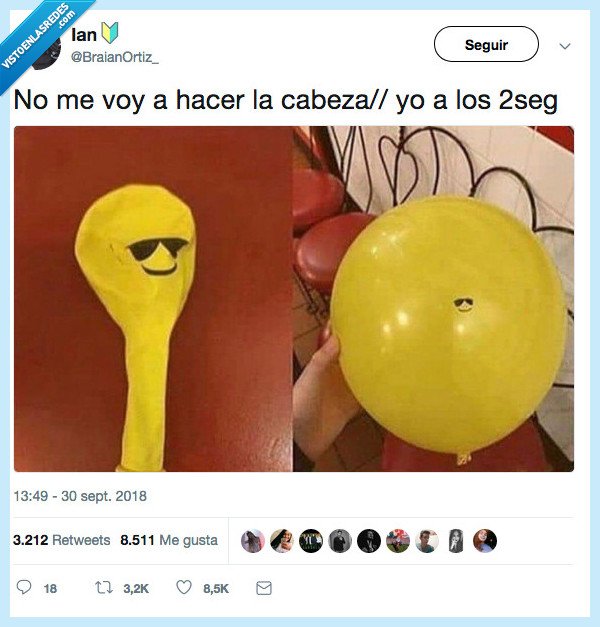 explotar. 30 seg,calentar la cabeza