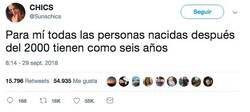 Enlace a No, ellos tienen 18 años... tú te estás haciendo viejo, por @Sunschics