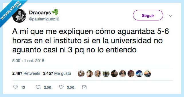 hacer,aguantar,instituto,universidad