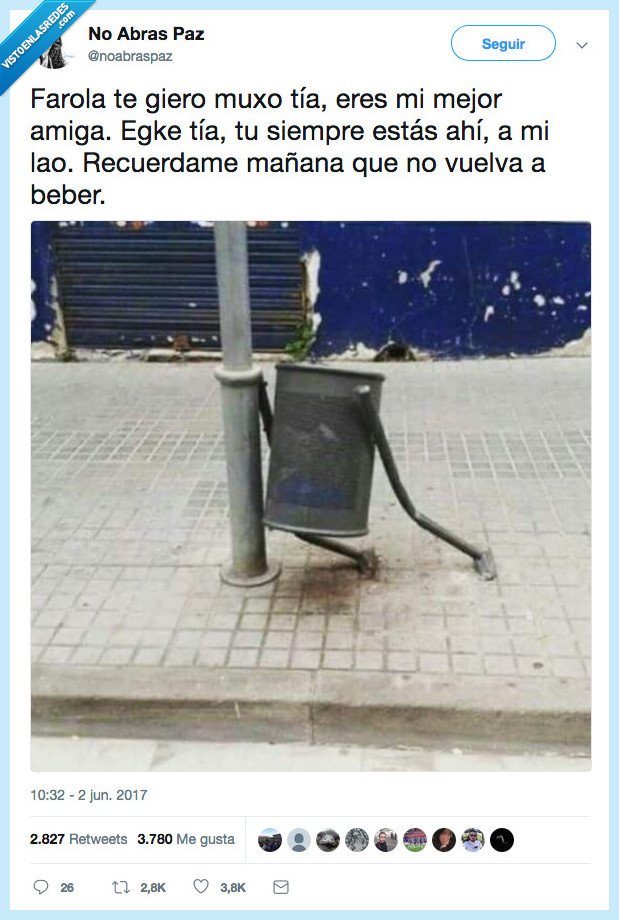 papelera,cuidado,emborrachar