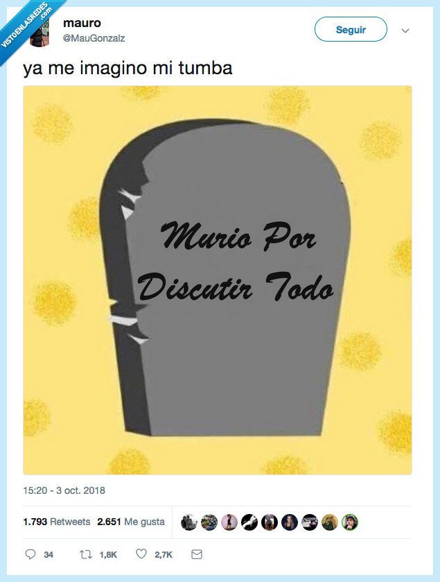 tumba,cerca,discutir