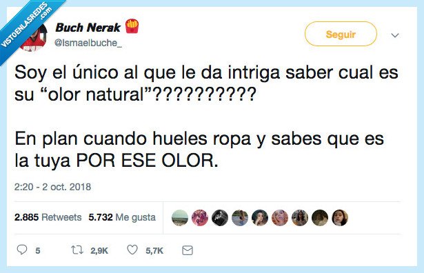 oler,intriga,olor natural