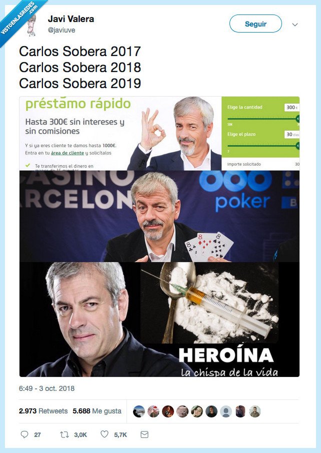 carlos sobera,peor,mal en peor
