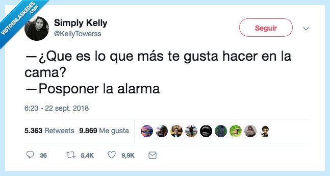 apagar,cama,gustar,hacer