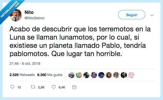 pablo motos,terremotos