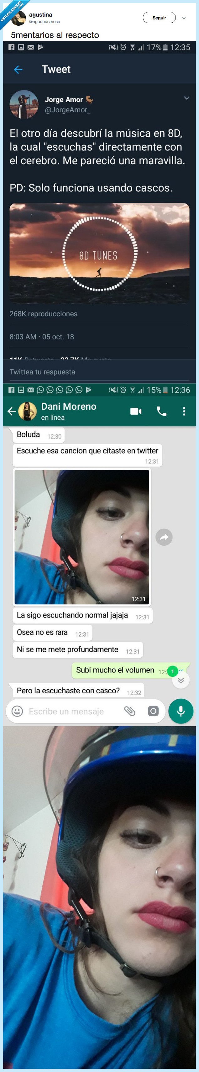 música,8d,chica,comentario al respecto