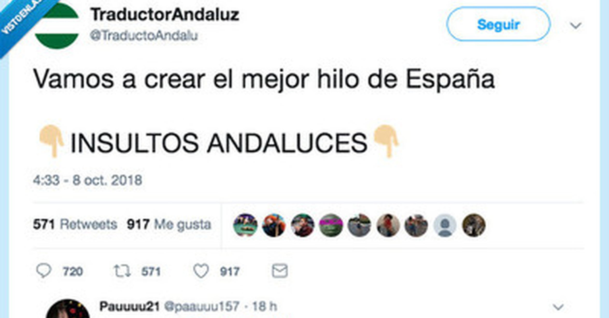 VEF > Visto en las Redes > Los insultos andaluces son de ...