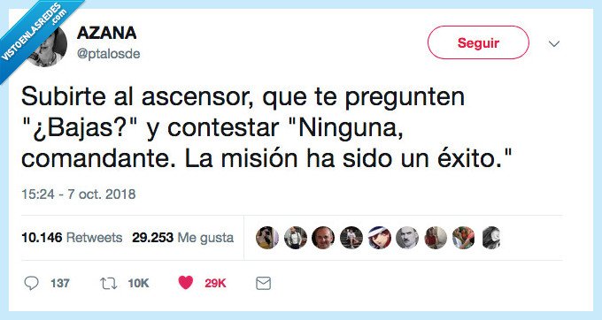 proxima vez,ascensor,bajar