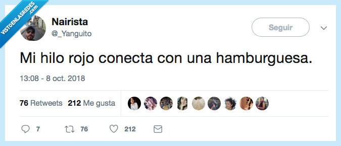 comida,importar,aparecer,hilo rojo