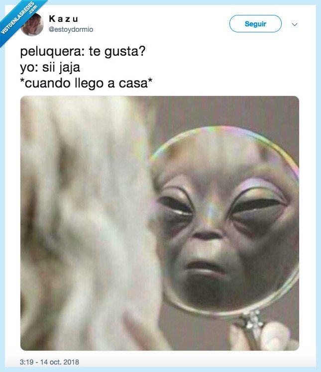 espejo,mirar,no me gusta,peluquero