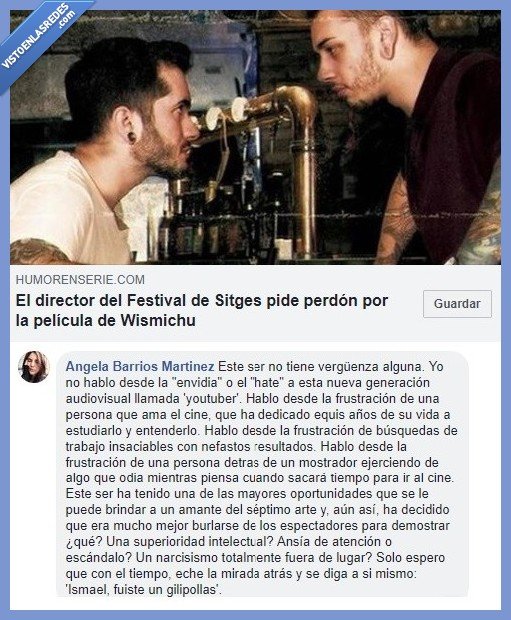 Wismichu,Bocadillo,Sitges,Festival,Cine,Ismael