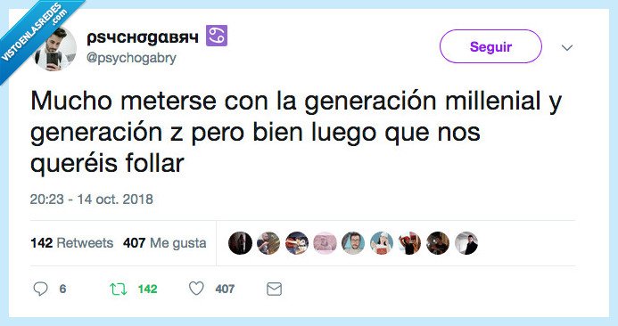 ponernos verde,generación millenial