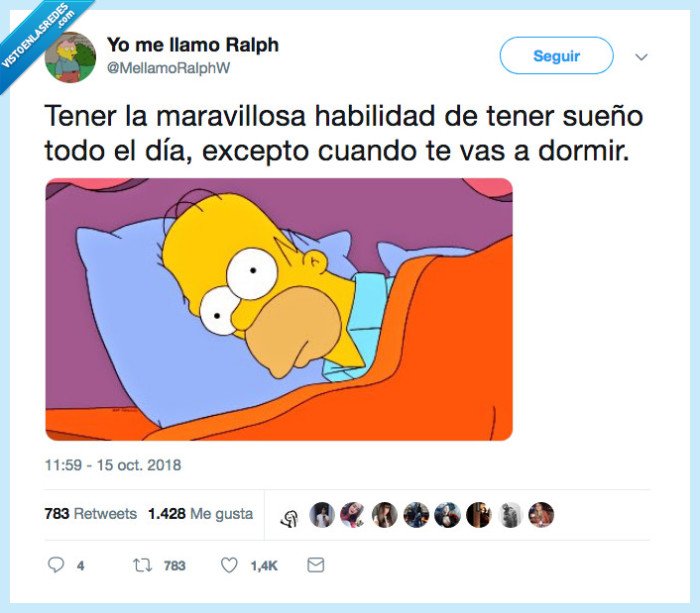 insomnio,homer,ñeño,no,animalinchis pa dormir