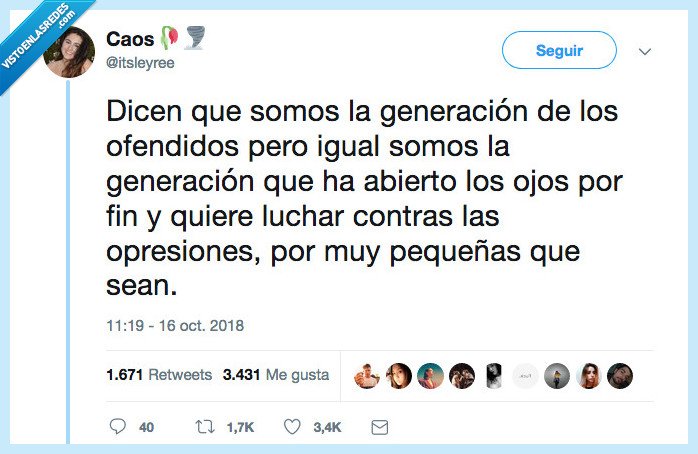 ofendidos,millenials,blabla