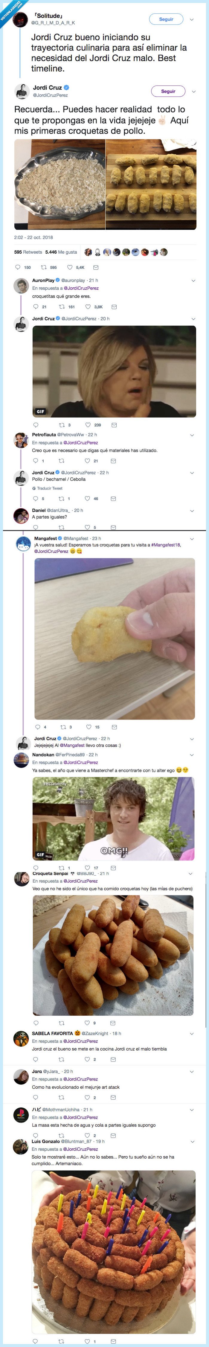 croqueta attack,jordi cruz,aprender,historia