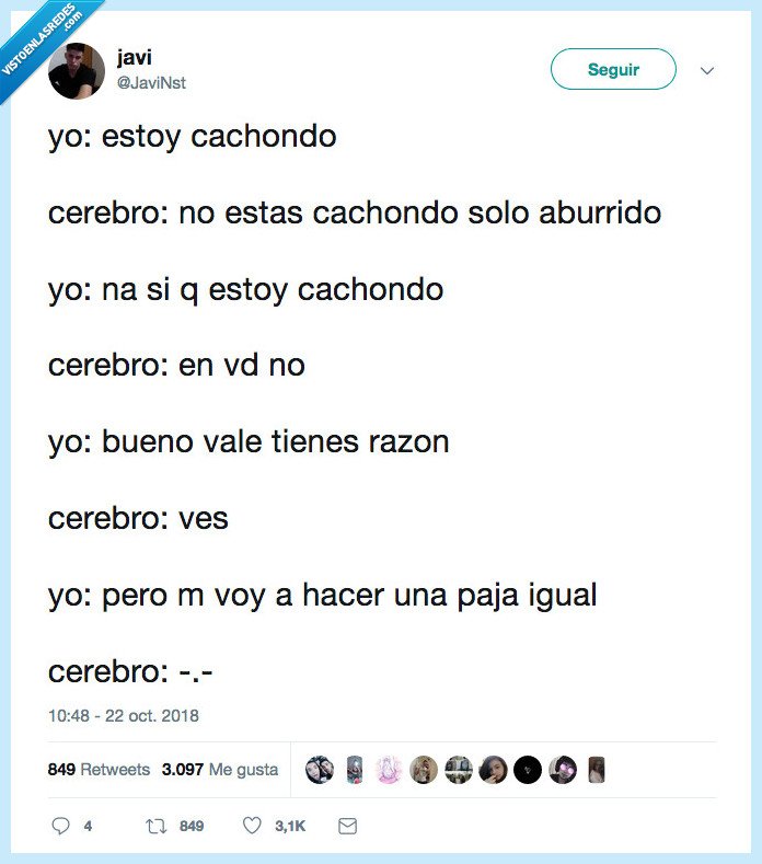 dialogo interno,cerebro,con las chicas funciona igual