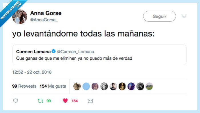 carmen lomana,eliminen de la vida,me muero