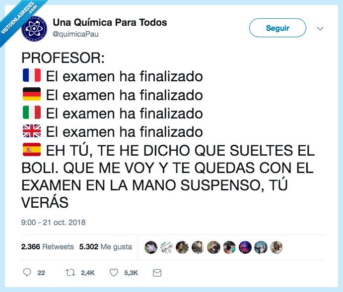 acabar,examenes,españa
