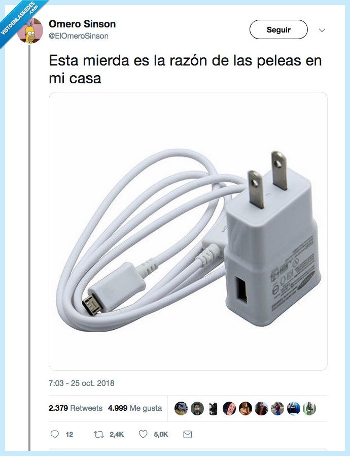 empezar,culpa,cargador