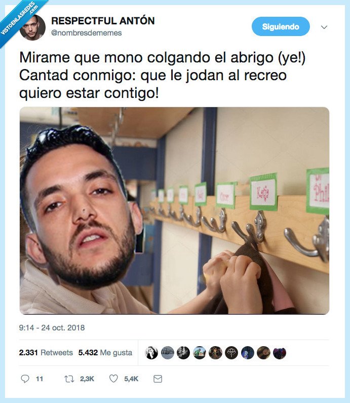 CTANAGANA,abrigo,colgar