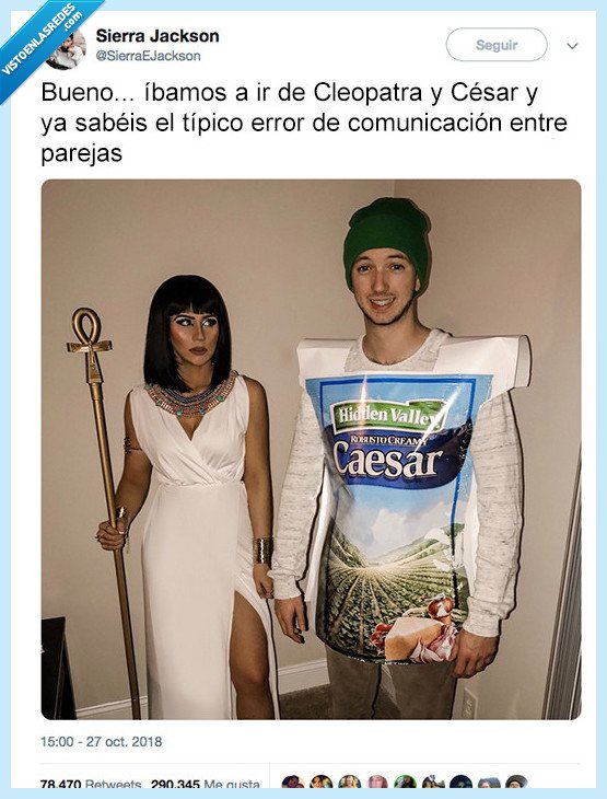 error,comunicacion,cleopatra,cagada,disfraz