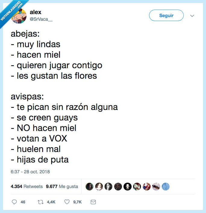 avispa,abeja,diferencia