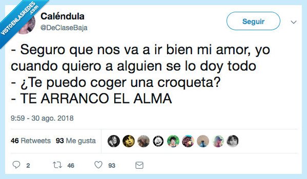 croquetas,tocar,arrancar el alma,NO SE TOCAN HE DICHO