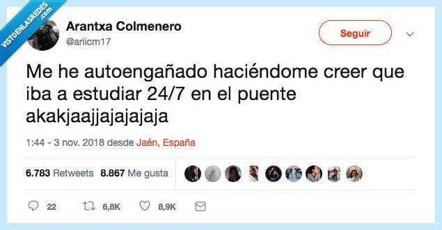 autoengaño,estudiar,puente,media españa