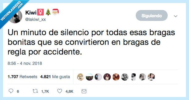 silencio,bragas,regla