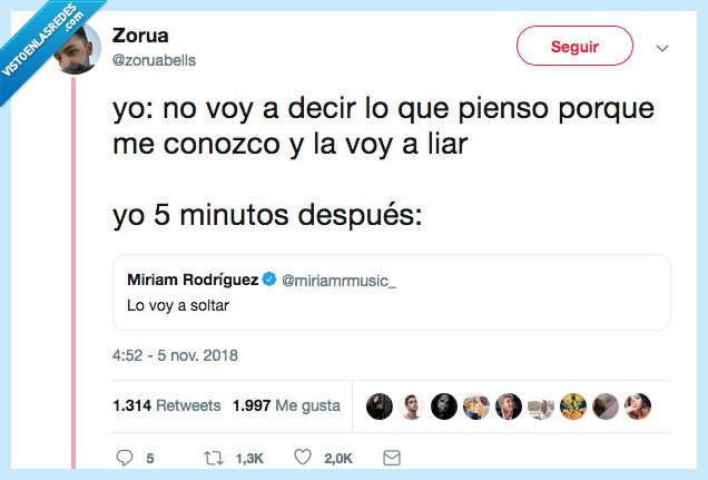 reventar,decir,conocer,minutos