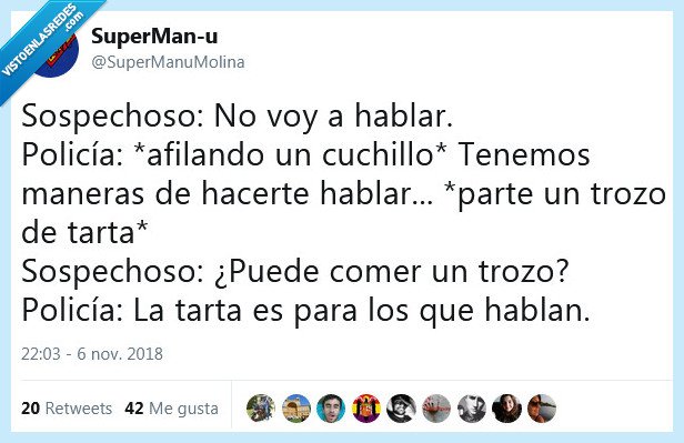 tarta,sospechoso,policía