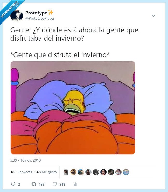 Twitter,invierno,cama,dormir