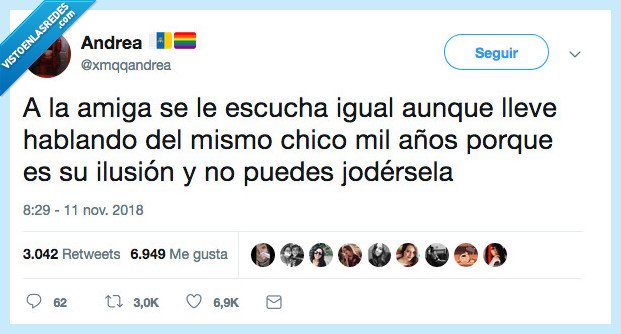 amiga,escuchar,da igual el tiempo que necesite