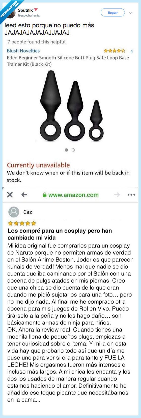 plugs,comprar,naruto,cosplayVAYA