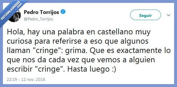 yo si que te crush contra el suelo,cringe,gente que adora destrozar nuestro vocabulario,grima