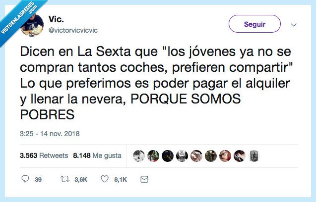 pollo,coche,comprar,pobre,jovenes CAGO EN LA LECHE MERCHE