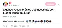 Enlace a No pido tanto, por @cmonspaingirl