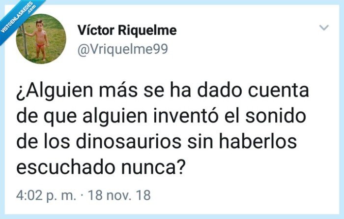 Dinosaurios,sonido