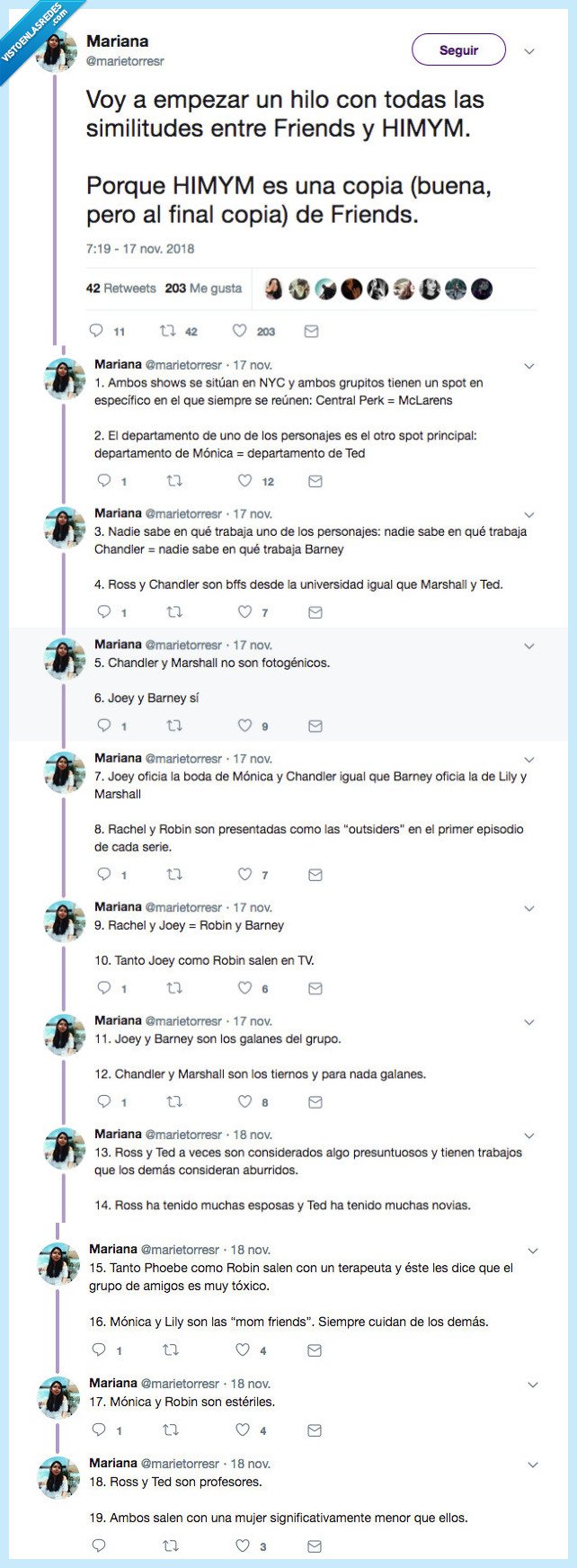 friends,himym,parecidas,tanto