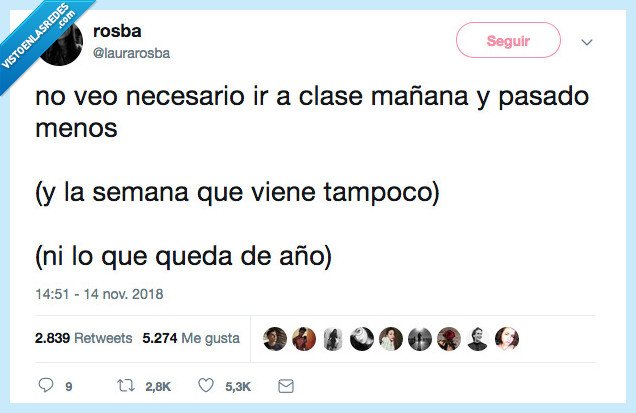 necesario,clase,mañana,día no