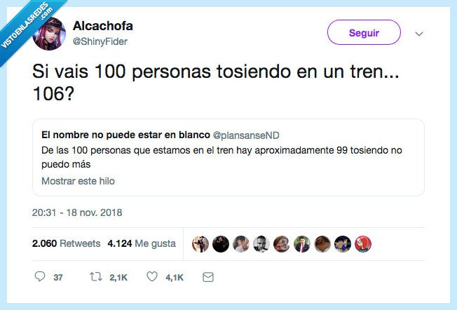 106,tren,toser,es muy malo lo siento pero es lo que hay