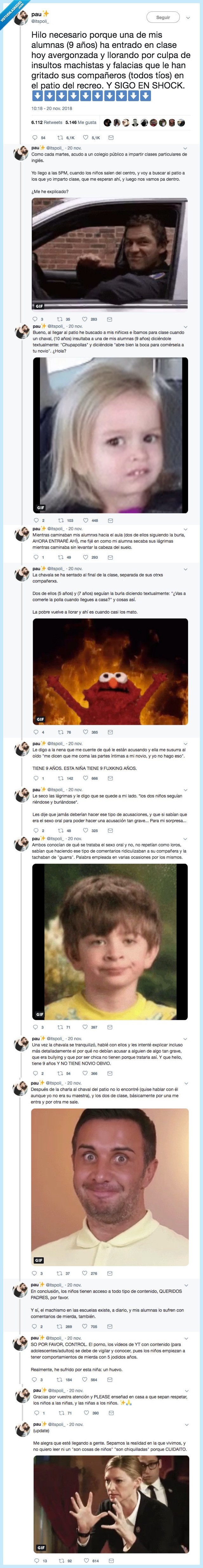 explicar,alumna,años,victima