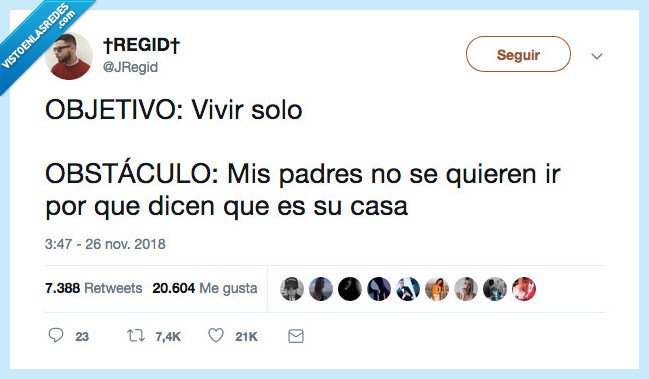 interponer,camino,vivir solo