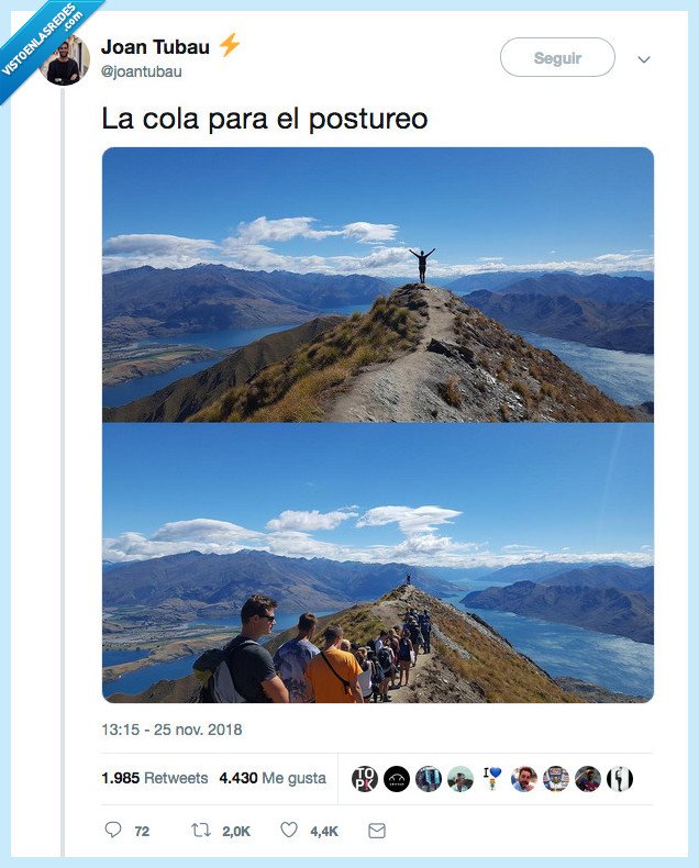 postureo,definición gráfica,cola