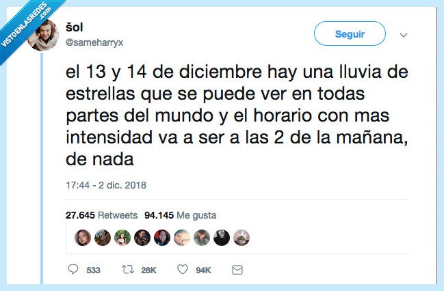 lluvia de estrellas,mundo,ala a pedir deseos to elmundo