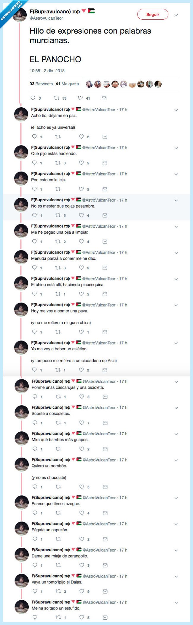 expresiones murcianas,hilo,entender