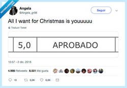 Enlace a Allll I want for Christmaaaaas is a APROBAAAR, por @Angela_gr98