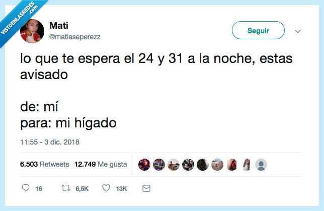 avisar,ir,24 y 31 noche,hígado