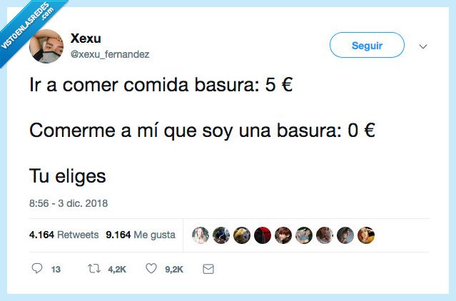 comer,igual,puedes,basura